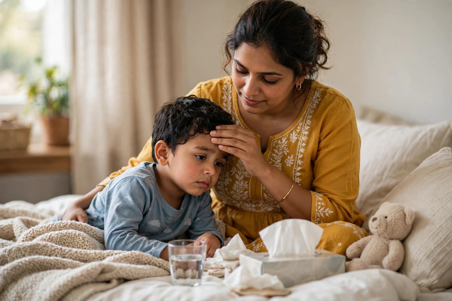 Cough and cold in children - causes, home care and when to see a pediatrician explained by Dr. Mayur Kumar Goyal