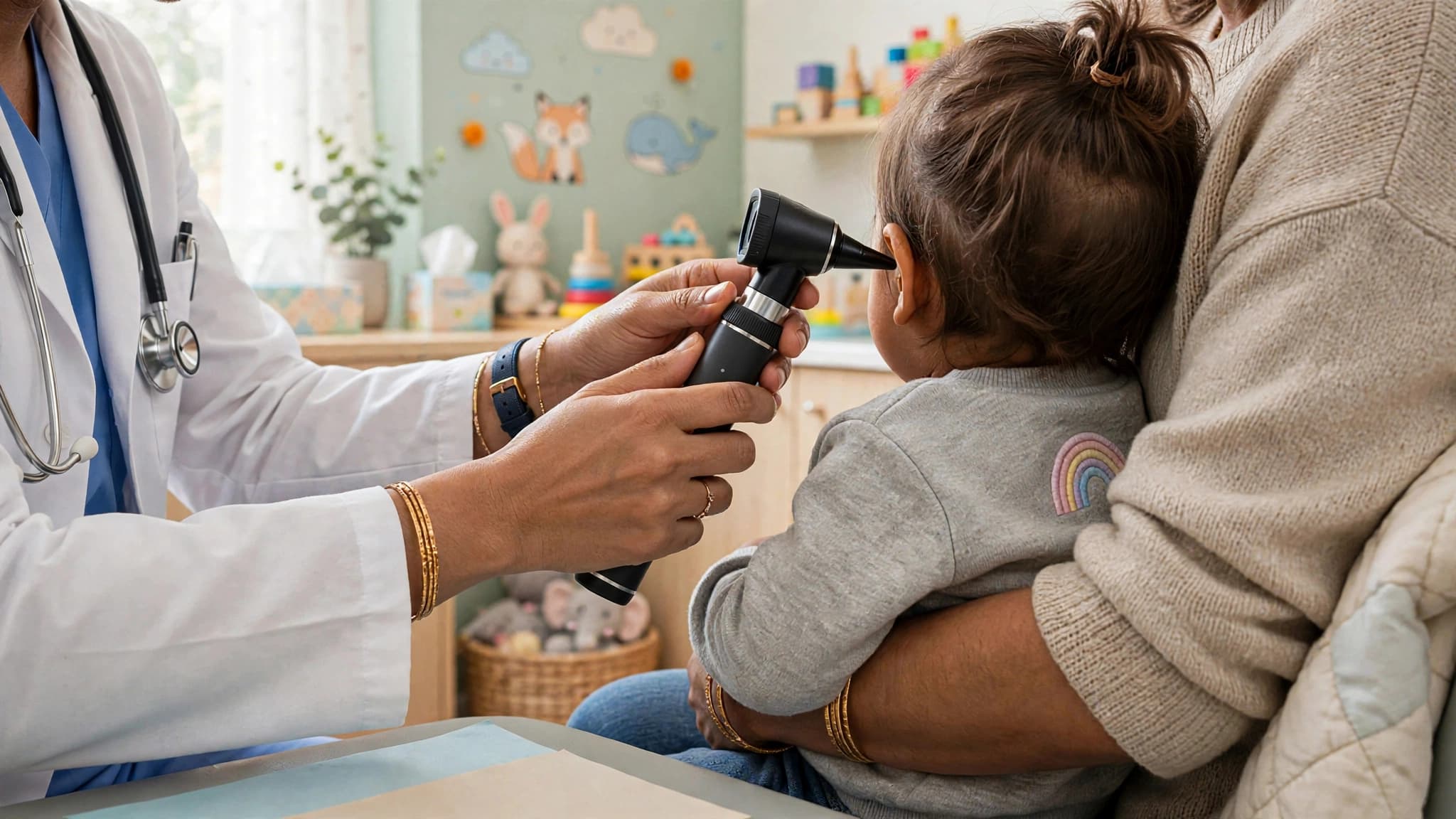 Ear infections in children - causes, symptoms and treatment explained by Dr. Mayur Kumar Goyal