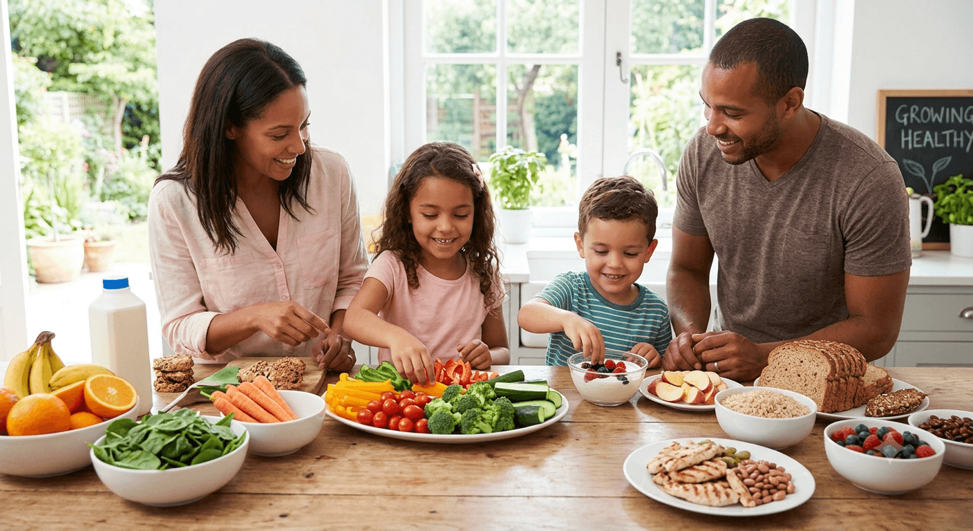 Healthy eating habits and nutrition tips for growing children by Dr. Mayur Kumar Goyal